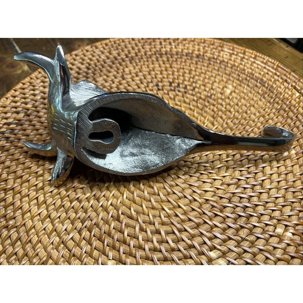 Metal Cow Wall Hook Bull head Figurine Wall Hook Western Core Cattle